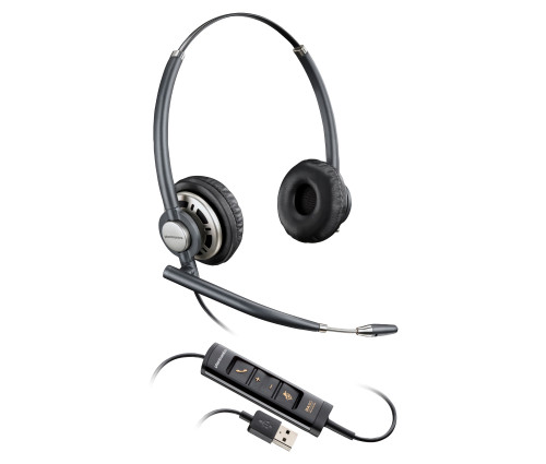 HP Poly EncorePro 725 USB-A Stereo Headset TAA - 783M6AA , 783M6AA