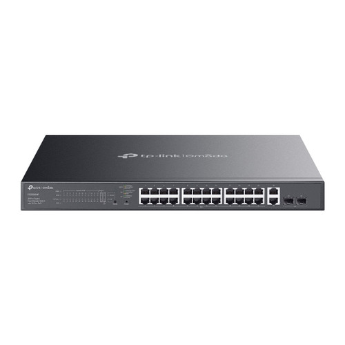 TP-Link Omada ES228GMP network switch Managed L2 Gigabit Ethernet (10/100/1000) Power over Ethernet (PoE) Black , ES228GMP