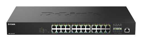 D-Link DMS-1250-28P/E network switch Managed L2 2.5G Ethernet (100/1000/2500) Power over Ethernet (PoE) Black , DMS-1250-28P