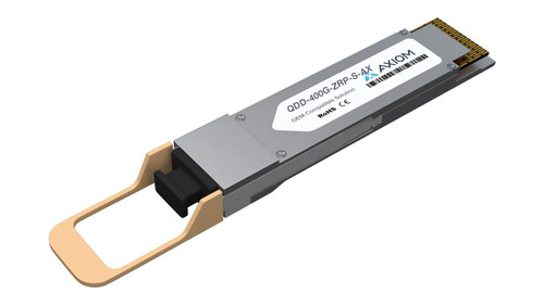 Axiom QDD-400G-ZRP-S-AX network transceiver module Fiber optic 400000 Mbit/s QSFP-DD , QDD-400G-ZRP-S-AX