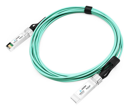 Axiom AXG95182 InfiniBand/fibre optic cable 393.7" (10 m) SFP+ AOC Aqua color, Stainless steel , AXG95182