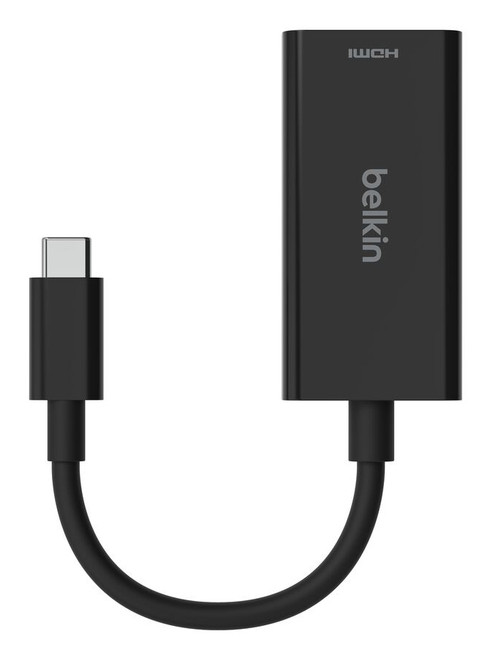 Belkin AVC013BTBK video cable adapter HDMI Type A (Standard) USB Type-C Black , AVC013btBK