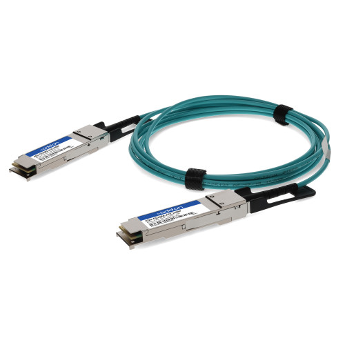 AddOn Networks ADD-QCIQPA-AOC15MP InfiniBand/fibre optic cable 590.6" (15 m) QSFP+ AOC Aqua color , ADD-QCIQPA-AOC15MP
