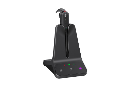 Yealink WH63 E2 Teams Headset Wireless Ear-hook Office/Call center Black - 1208711 , 1208711