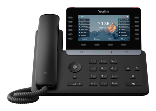 Yealink T85W IP phone Black LCD Wi-Fi - 1301220 , 1301220
