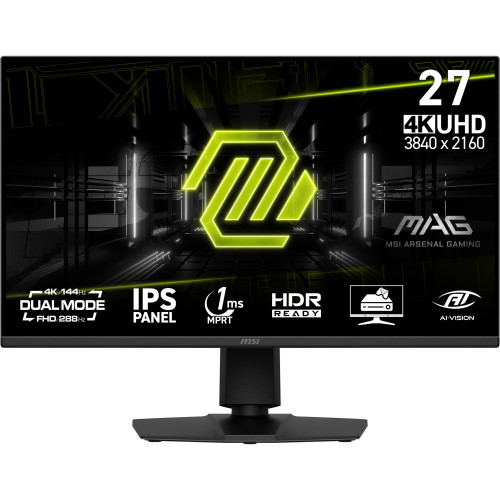 MSI MAG 275UPD E14 computer monitor 27" 3840 x 2160 pixels 4K Ultra HD Black - MAG275UPDE14 , MAG275UPDE14