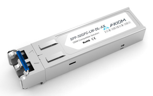 Axiom SFP-32GFC-LW-DL-AX network transceiver module Fiber optic 32000 Mbit/s SFP+ 1310 nm , SFP-32GFC-LW-DL-AX