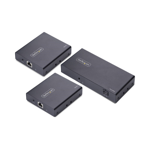 StarTech.com 4K7012IC-EXTEND-HDMI AV extender AV transmitter & receiver Black , 4K7012IC-EXTEND-HDMI
