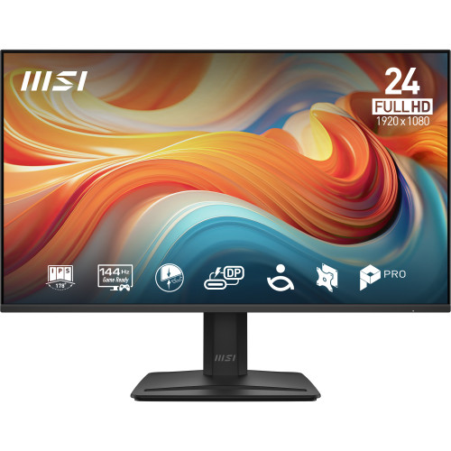 MSI Pro MP242 E14A computer monitor 23.8" 1920 x 1080 pixels Full HD LCD Black - PROMP242E14A , PROMP242E14A