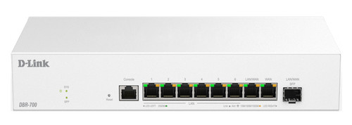 D-Link DBR-700 wired router 2.5 Gigabit Ethernet White , DBR-700