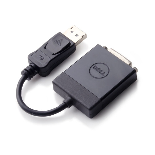 DELL 470-ABEO video cable adapter DisplayPort DVI Black - 8K5HD , 8K5HD