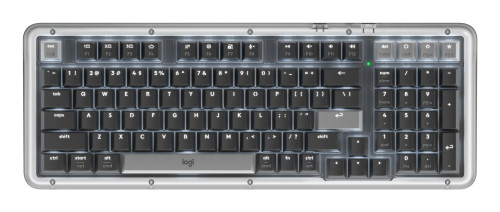 Logitech Alto Keys K98M keyboard Universal RF Wireless + Bluetooth QWERTY US English Graphite - 920-013575 , 920-013575