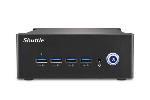 Shuttle Nano PC NT10H5 1L sized PC Black 125H Intel SoC , NT10H5