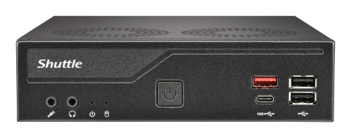 Shuttle Slim PC DH810 1.35L sized PC Black LGA 1851 (Socket V1) , DH810