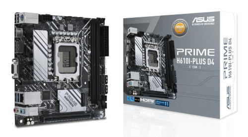 ASUS PRIME H610I-PLUS D4-CSM Intel H610 LGA 1700 mini ITX , PRIME H610I-PLUS D4-CSM