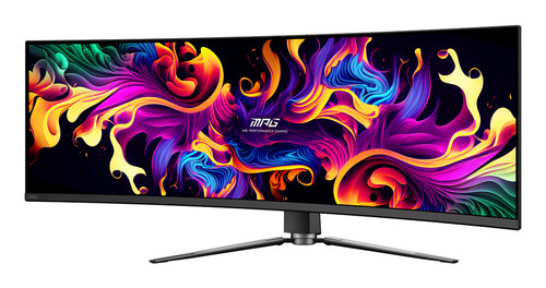 MSI MPG 491CQP QD-OLED computer monitor 49" 5120 x 1440 pixels Dual WQHD Black - MPG491CQPQDOLED , MPG491CQPQDOLED