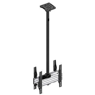 Atdec ADBS-B2B-4TC signage display mount Black , ADBS-B2B-4TC