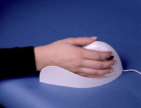 Ergoguys Quill AirO2Bic Vertical , Right mouse Office Right-hand USB Type-A Optical - 0090-0030 , 0090-0030
