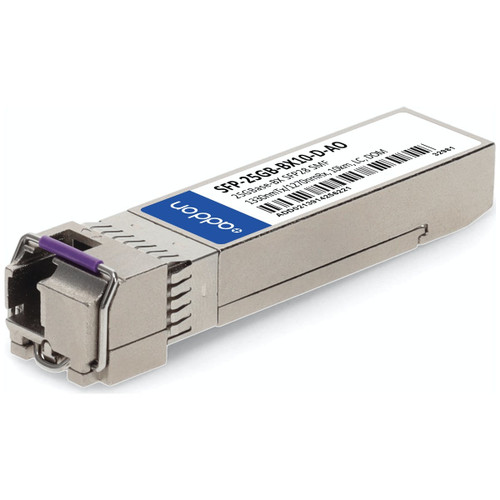 AddOn Networks SFP-25GB-BX10-D-AO network transceiver module Fiber optic 25000 Mbit/s SFP28 , SFP-25GB-BX10-D-AO