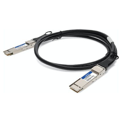 AddOn Networks DAC-Q28DD-200G-2M-AO InfiniBand/fibre optic cable 78.7" (2 m) QSFP-DD Black , DAC-Q28DD-200G-2M-AO