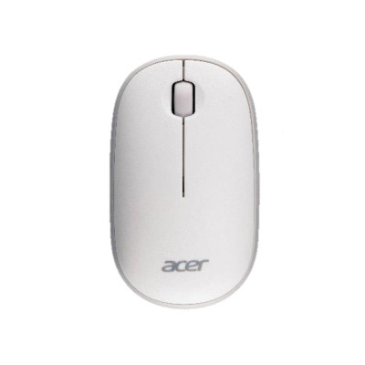 Acer Wireless Bubble - AMR100 White (Retail pack) mouse Universal Ambidextrous RF Wireless Optical 1600 DPI - GP.MCE11.03G , GP.MCE11.03G