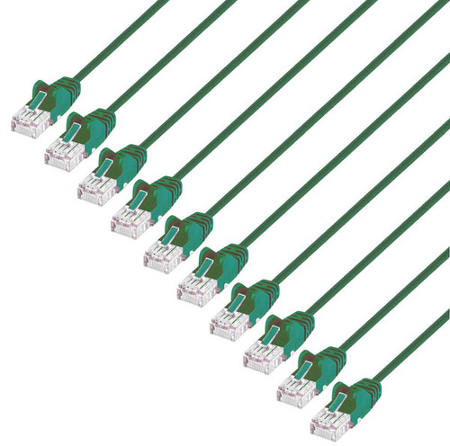 Intellinet 744225 networking cable Green 59.1" (1.5 m) Cat6 U/UTP (UTP) , 744225