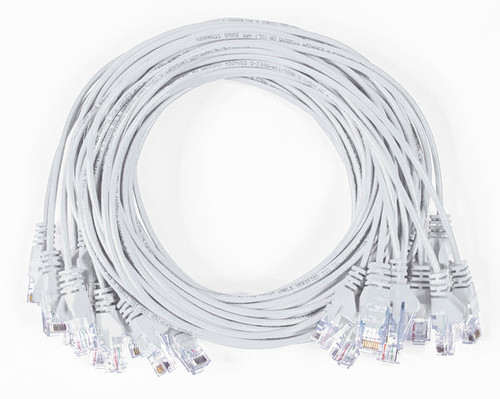 Intellinet 744270 networking cable White 39.4" (1 m) Cat6 U/UTP (UTP) , 744270