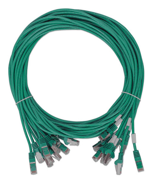 Intellinet 744980 networking cable Green 196.9" (5 m) Cat8.1 U/FTP (STP) , 744980