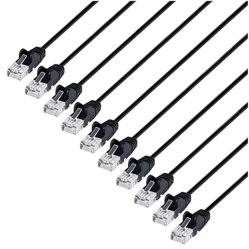 Intellinet 742573 networking cable Black 18.1" (0.46 m) Cat6 U/UTP (UTP) , 742573