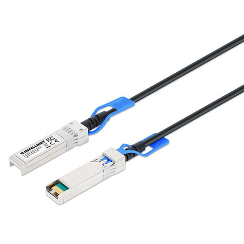 Intellinet 509251 InfiniBand/fibre optic cable 39.4" (1 m) SFP28 DAC Black , 509251