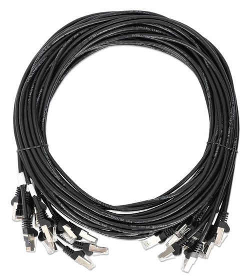 Intellinet 743679 networking cable Black 59.1" (1.5 m) Cat8.1 U/FTP (STP) , 743679