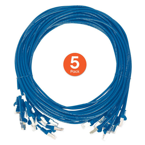 Intellinet 742665 networking cable Blue 295.3" (7.5 m) Cat6 U/UTP (UTP) , 742665