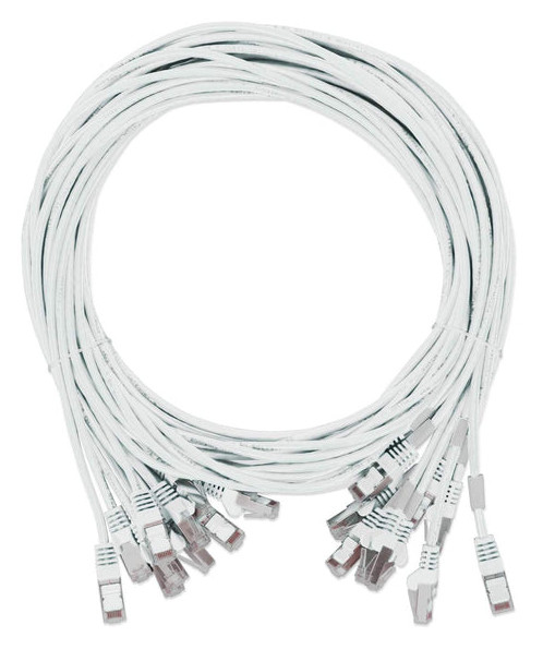 Intellinet 744997 networking cable White 5.91" (0.15 m) Cat8.1 U/FTP (STP) , 744997