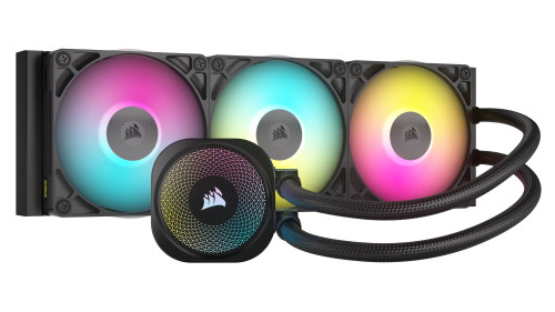 Corsair iCUE LINK TITAN RX RGB Processor All-in-one liquid cooler 4.72" (12 cm) Black 1 pc(s) - CW-9061018-WW , CW-9061018-WW