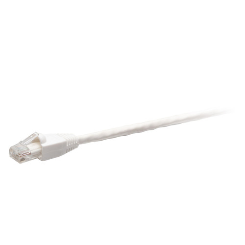 C2G 25ft (7.6m) TAA-Compliant F-Series Cat6 Snagless Unshielded (UTP) Network Cable - White - C2G43584 , C2G43584