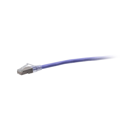 C2G 6ft (1.8m) TAA-Compliant F-Series Cat6a Snagless Shielded (STP) Network Cable - Purple - C2G43944 , C2G43944