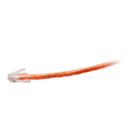 C2G 15ft (4.6m) TAA-Compliant F-Series Cat6 Non-Booted Unshielded (UTP) Network Cable - Orange - C2G43669 , C2G43669