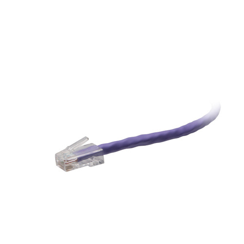 C2G 25ft (7.6m) TAA-Compliant F-Series Cat6 Non-Booted Unshielded (UTP) Network Cable - Purple - C2G43682 , C2G43682