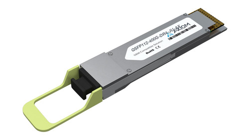 Axiom QSFP112-400G-DR4-JU-AX network transceiver module Fiber optic 400000 Mbit/s , QSFP112-400G-DR4-JU-AX
