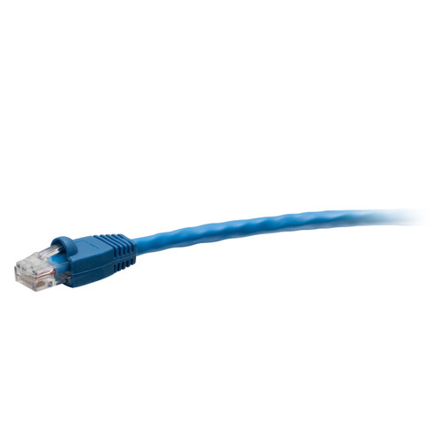 C2G 30ft (9.1m) TAA-Compliant F-Series Cat5e Snagless Unshielded (UTP) Network Cable - Blue - C2G43420 , C2G43420