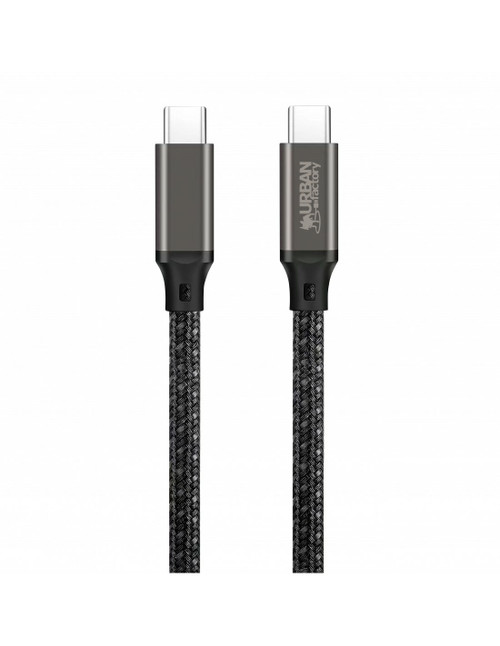 Urban Factory BASEE USB cable 78.7" (2 m) USB C Gray - CAB04UF , CAB04UF