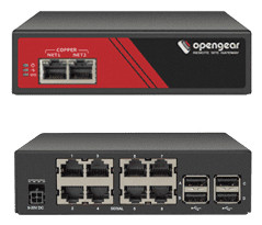 Opengear ACM7008 gateway/controller 10, 100, 1000 Mbit/s - ACM7008-2-M-GLB , ACM7008-2-M-GLB
