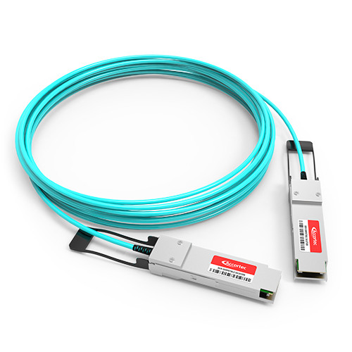 Accortec A-Q200-Q200-7M-ACC InfiniBand/fibre optic cable 275.6" (7 m) QSFP56 AOC Aqua color , A-Q200-Q200-7M-ACC