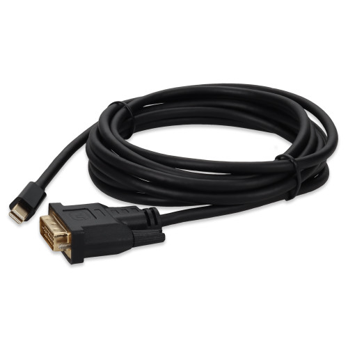 AddOn Networks MINIDP2DVI10F video cable adapter 122" (3.1 m) Mini DisplayPort DVI-D Black , MINIDP2DVI10F