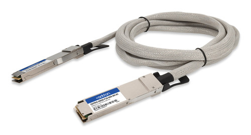 AddOn Networks OSFPRHS-400GB-P1M-NDR-MX-AO InfiniBand/fibre optic cable 39.4" (1 m) OSFP Twinax Gray , OSFPRHS-400GB-P1M-NDR-MX-AO