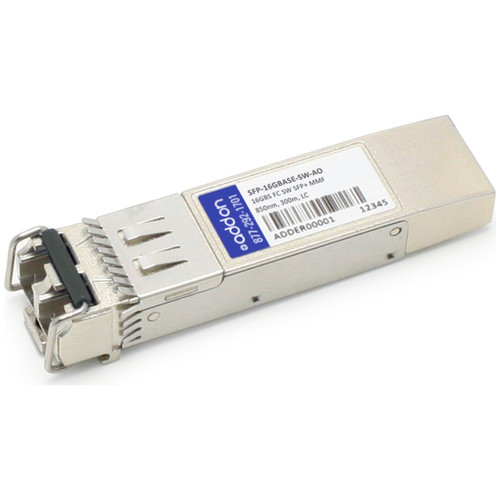 AddOn Networks SFP-16GBASE-SW-AO network transceiver module Fiber optic 16000 Mbit/s SFP+ 850 nm , SFP-16GBASE-SW-AO