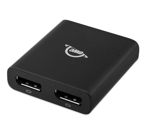 OWC Thunderbolt Dual DisplayPort Adapter USB graphics adapter 7680 x 4320 pixels Black - OWCTB3ADP2DPT , OWCTB3ADP2DPT