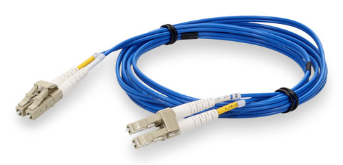 AddOn Networks ADD-LC-LC-0-5M5OM4-BE InfiniBand/fibre optic cable 19.7" (0.5 m) LOMM Blue , ADD-LC-LC-0-5M5OM4-BE