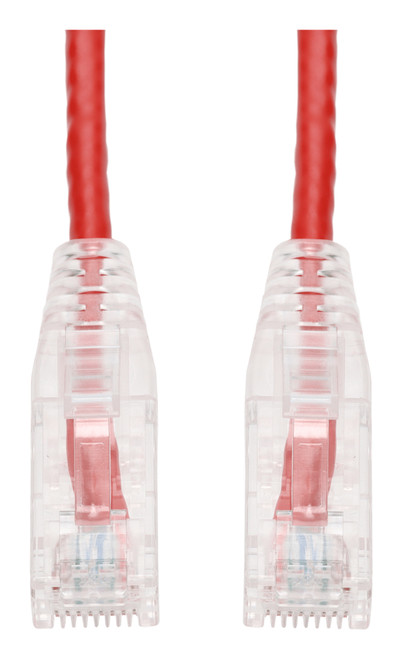 AddOn Networks ADD-3FSLCAT6AS-RD networking cable Red 35.4" (0.9 m) Cat6a U/UTP (UTP) , ADD-3FSLCAT6AS-RD
