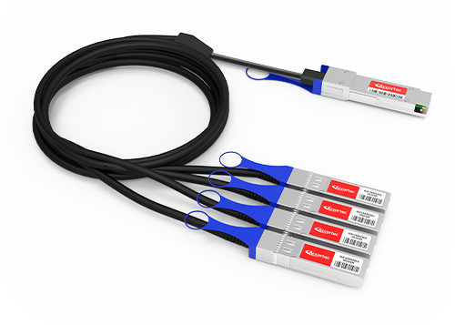 Accortec MCP7H70-V002R26-ACC InfiniBand/fibre optic cable 78.7" (2 m) QSFP56 4x SFP56 DAC Black , MCP7H70-V002R26-ACC
